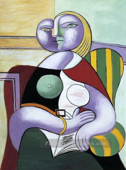 La conférence Lecture 1932 cubisme Pablo Picasso Peintures à l'huile